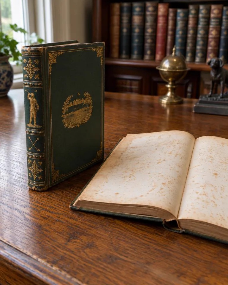 First edition sporting book, Victorian, gilt tooled cloth